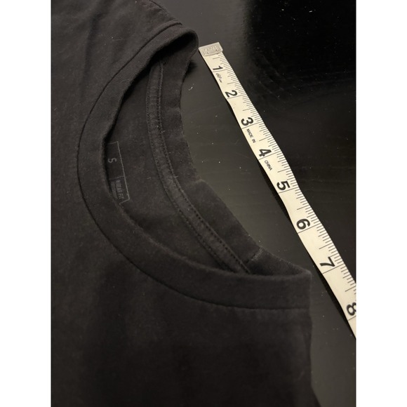 Adidas Anthony Edwards AE 1 Basketball T-Shirt Men's Small Black Blue Graphic - Picture 11 of 16